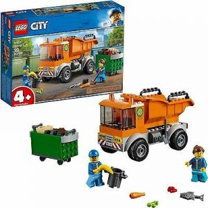 myshop15 משחקים LEGO City Great Vehicles Garbage Truck 60220 Building Kit (90 Pieces)